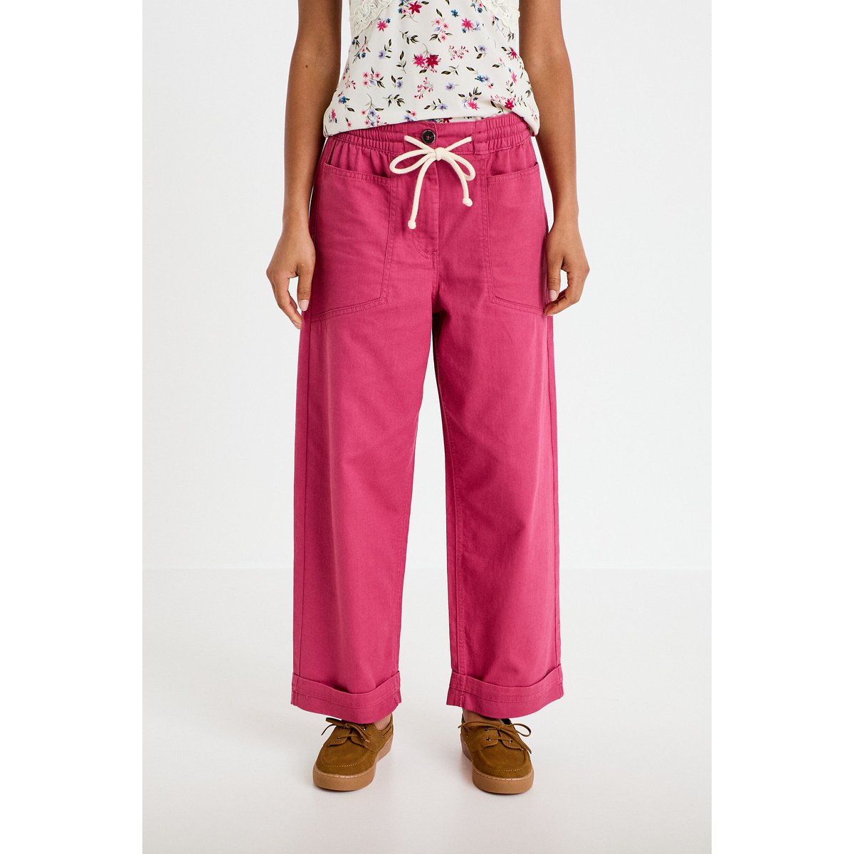Pantalon taille standard prune, CACHE CACHE