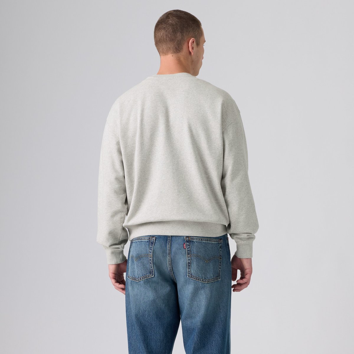 Sunset Crew Ssnl Logo 2 Light Heather Gr gris - ssnl logo 2 light heather grey, LEVI'S