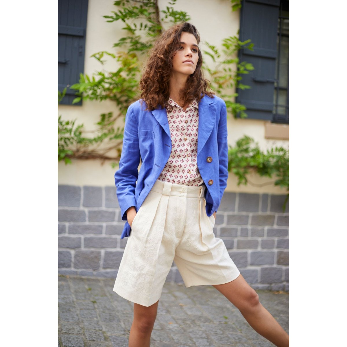 Veste yohan bleu, INES DE LA FRESSANGE PARIS
