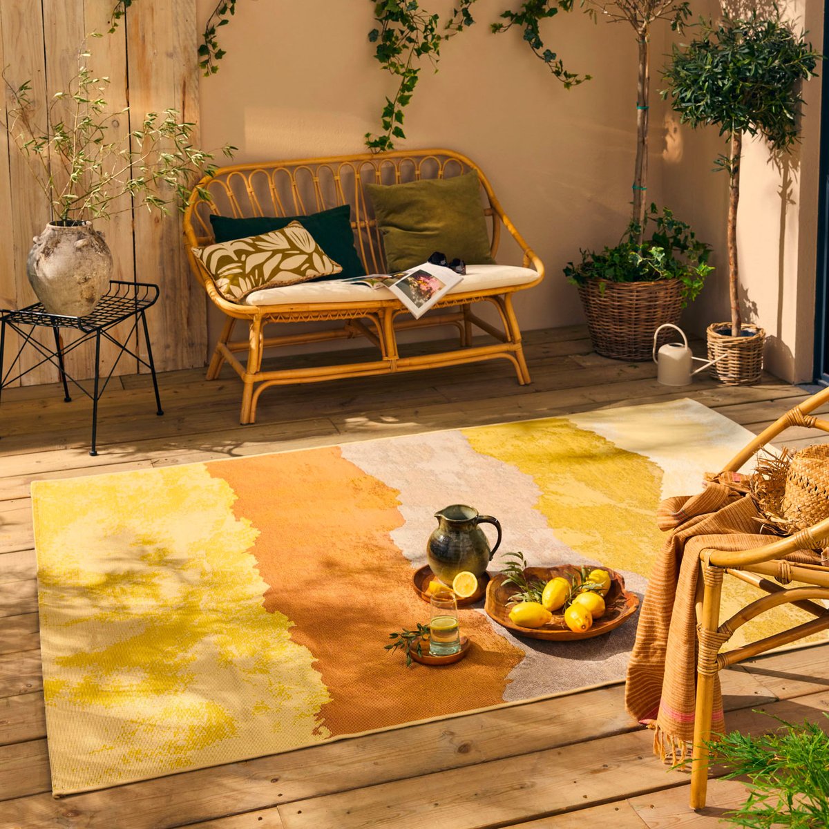 Tapis extérieur à motif moderne LIDO multicolore, NAZAR RUGS
