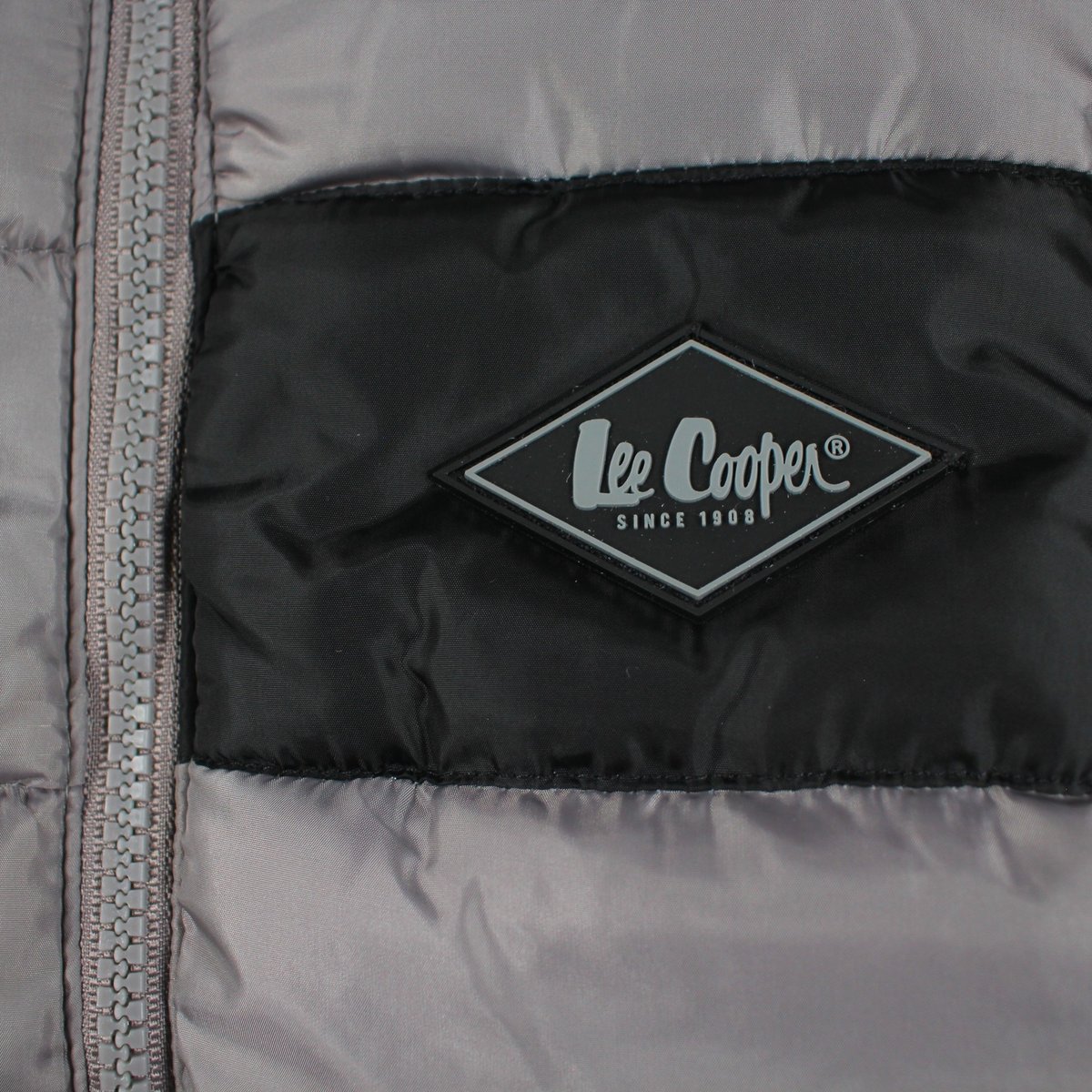 Doudoune sans manches zippée col montant ALTITUDE gris, LEE COOPER