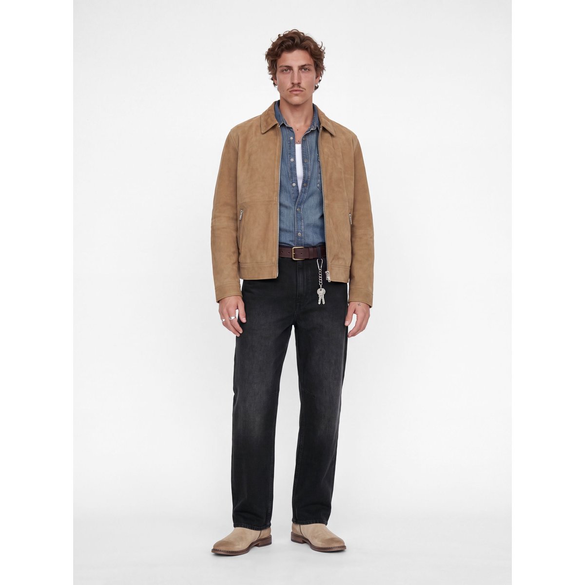 Jean Baggy Fit black denim 1, JACK & JONES