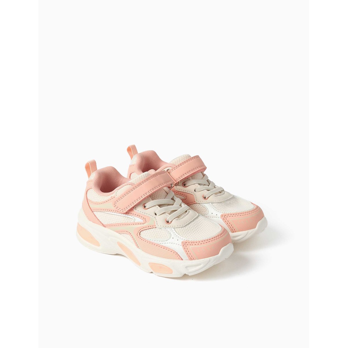 Baskets lumineuses avec semelle antidérapante rose, ZIPPY