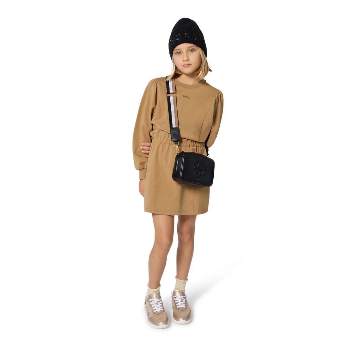 Bonnet black, BOSS KIDSWEAR