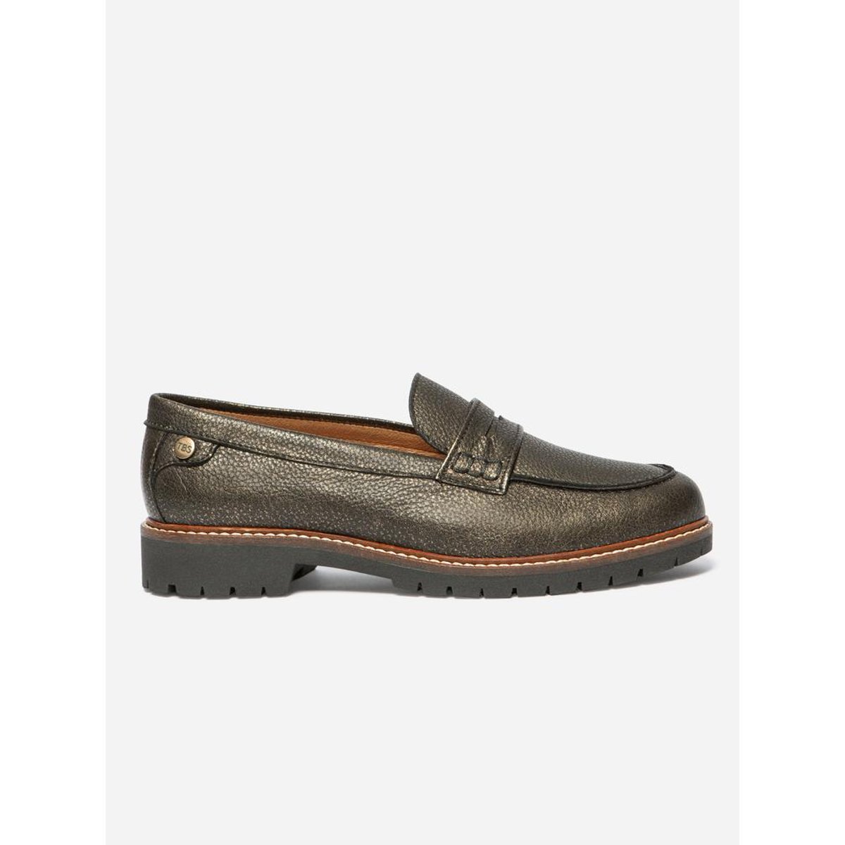 Mocassins CARISTA noir mordore, TBS