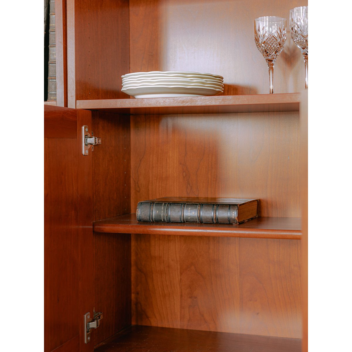Lot de 3 bibliothèques en acajou Madeleine N°723 - Bon état rouille, DEBONGOUT