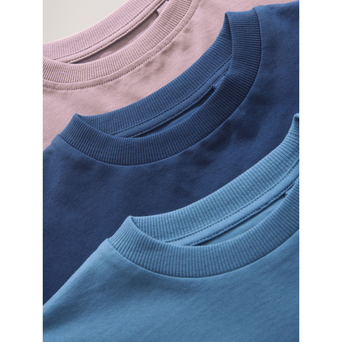 T-shirt en colour-block à manches courtes vison/bleu/marine, NEXT