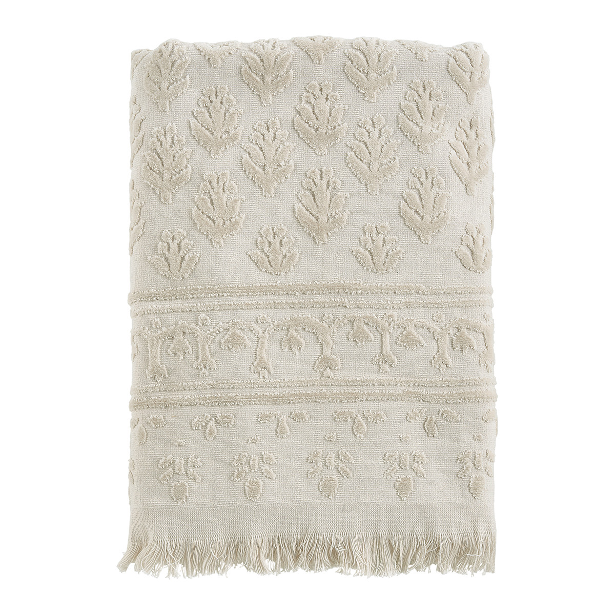 Serviette de bain blanc, MATHILDE M