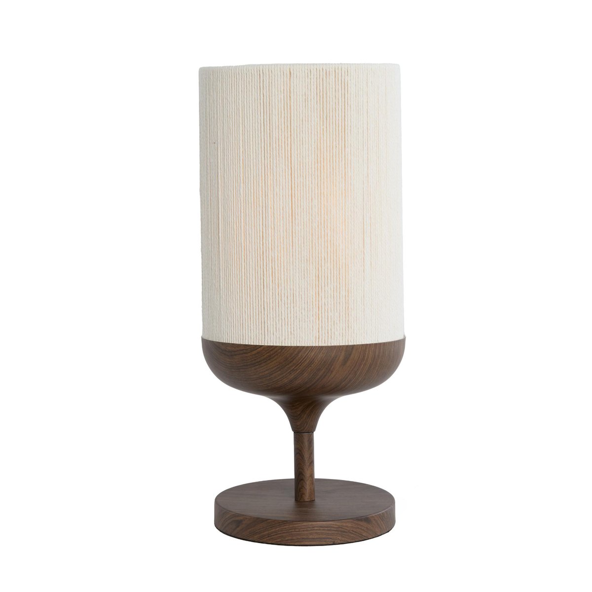 Lampe À Poser Métal DANIA brun, LIGHT & LIVING 
