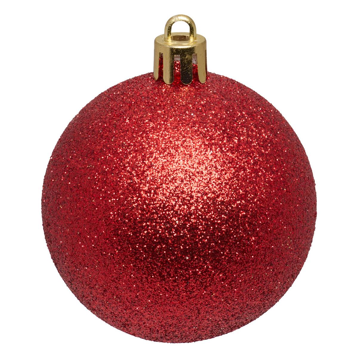 Lot de 60 boules de Noël D'et RENA multicolore, ATMOSPHERA