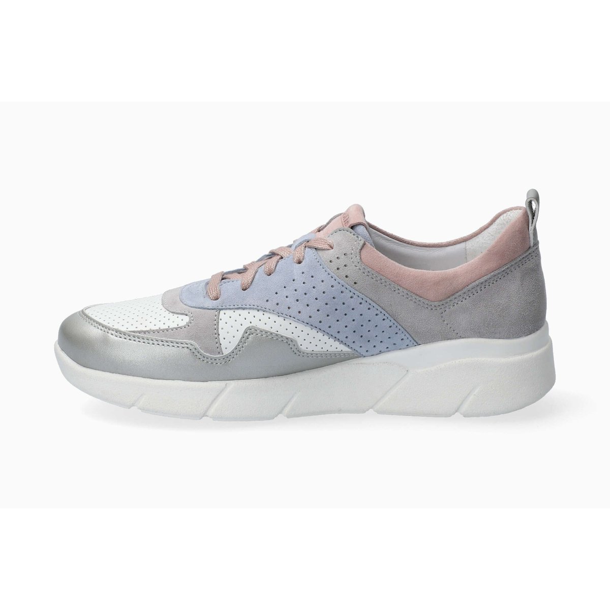 Baskets en cuir IMANIE gris 5134, MEPHISTO