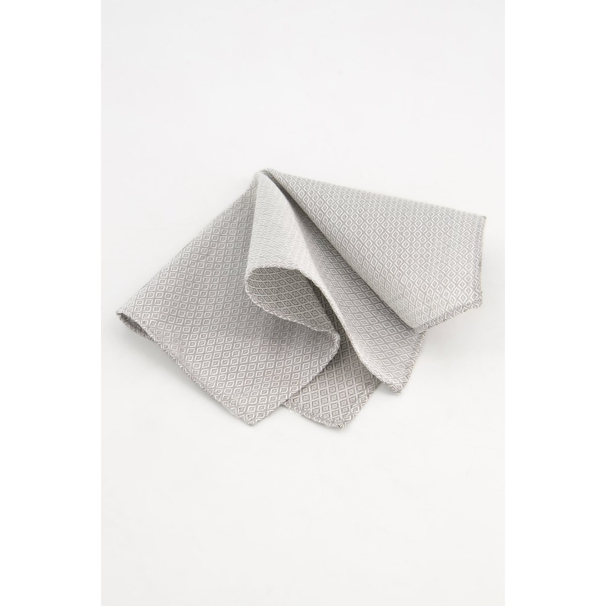 Ensemble nœud papillon et pochette gris clair, JP1880