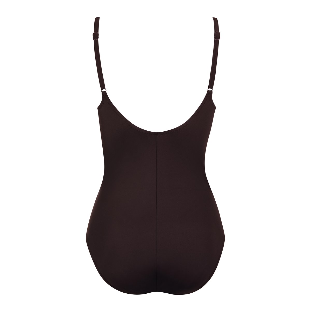 Maillot de bain une pièce préformé Toulouse marron, LISCA