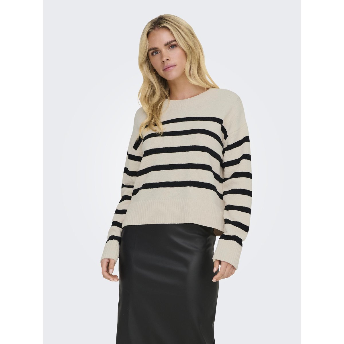 Pull En Maille birch, ONLY