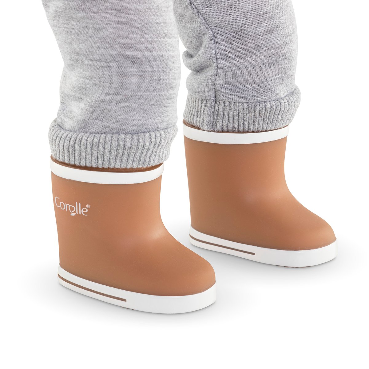 Bottes de Pluie Marron pour poupon 36 cm couleur unique, COROLLE