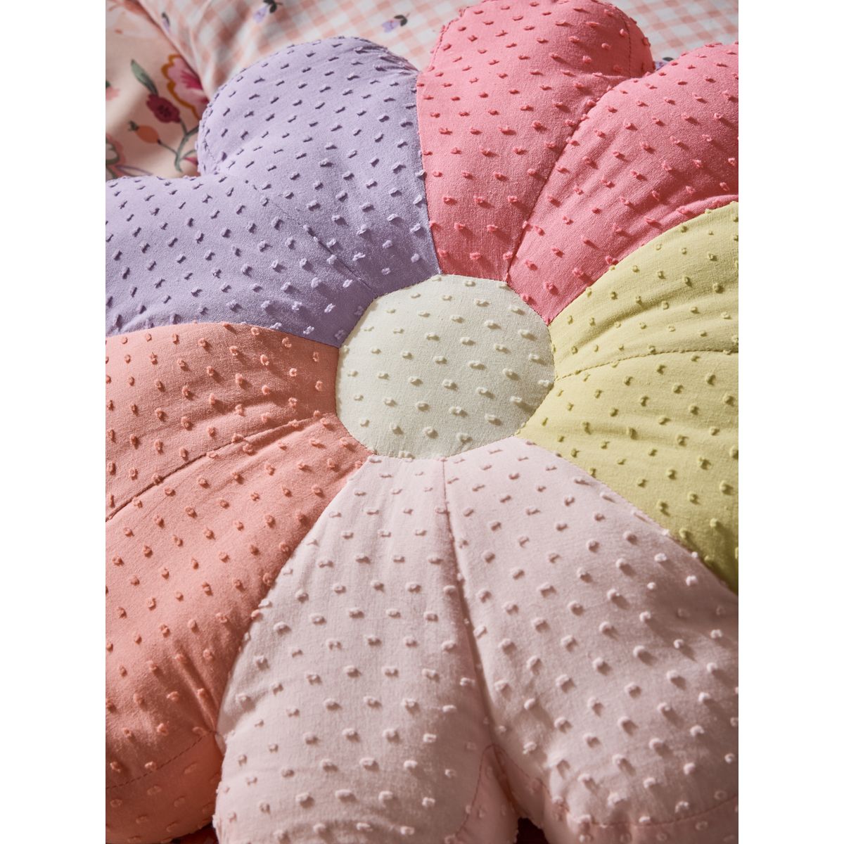 Coussin à fleurs rose/violet, NEXT