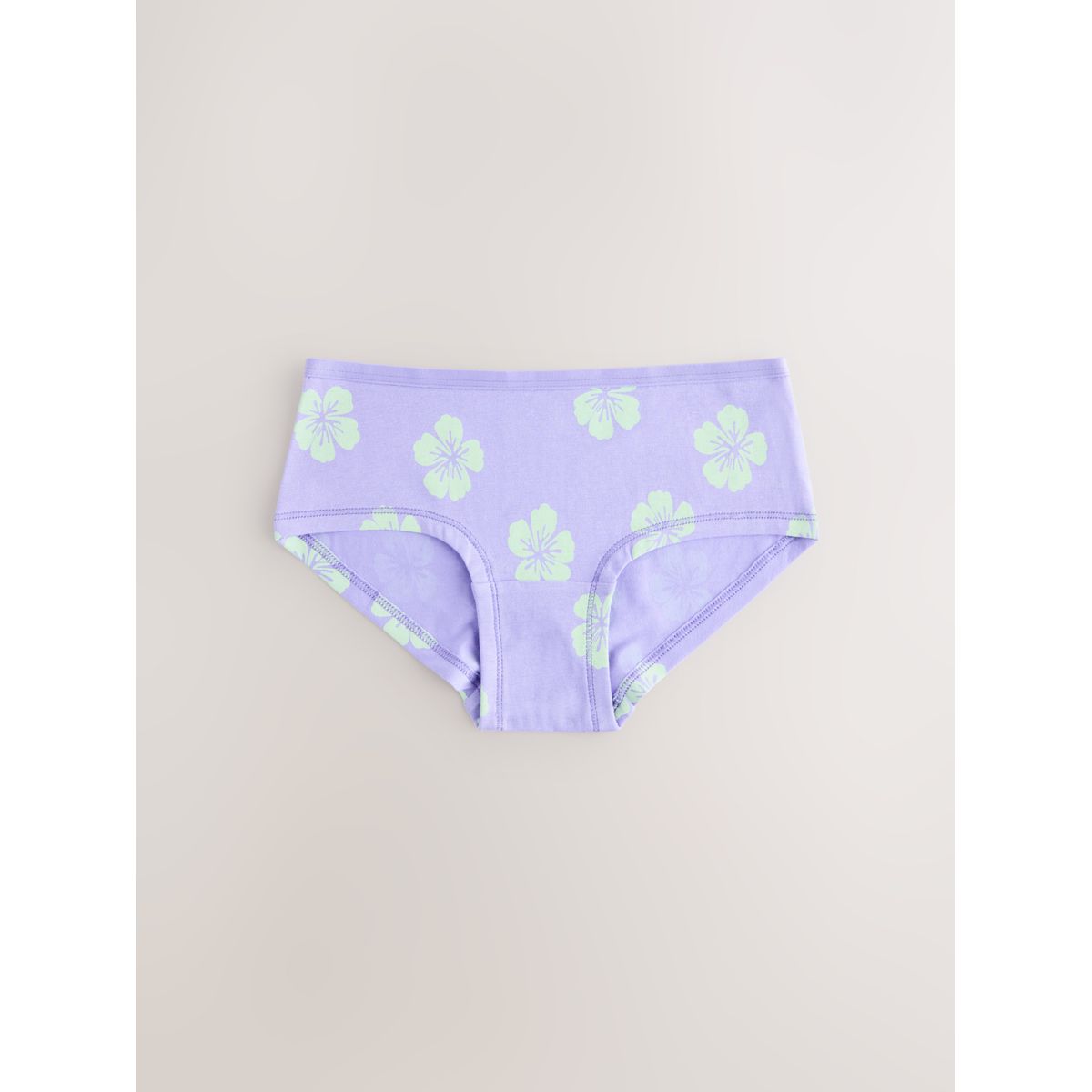 Slip imprimé taille basse, lot de 5 rose/lilas, NEXT
