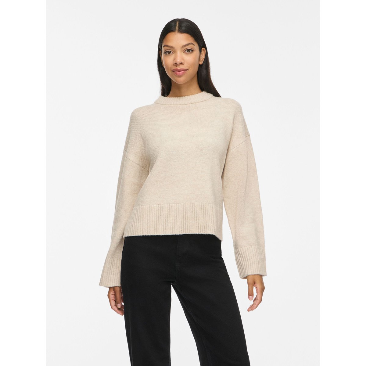 Pull En Maille gris - birch1, VILA