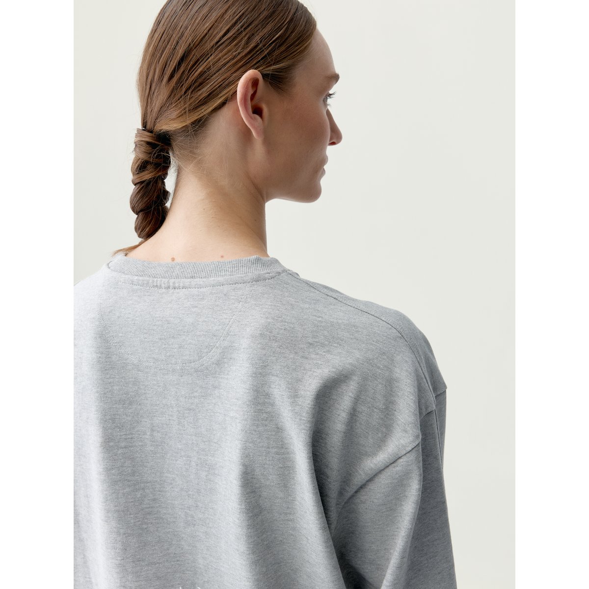 Sweat Recovery sans capuche Performance COURT gris clair, BORN