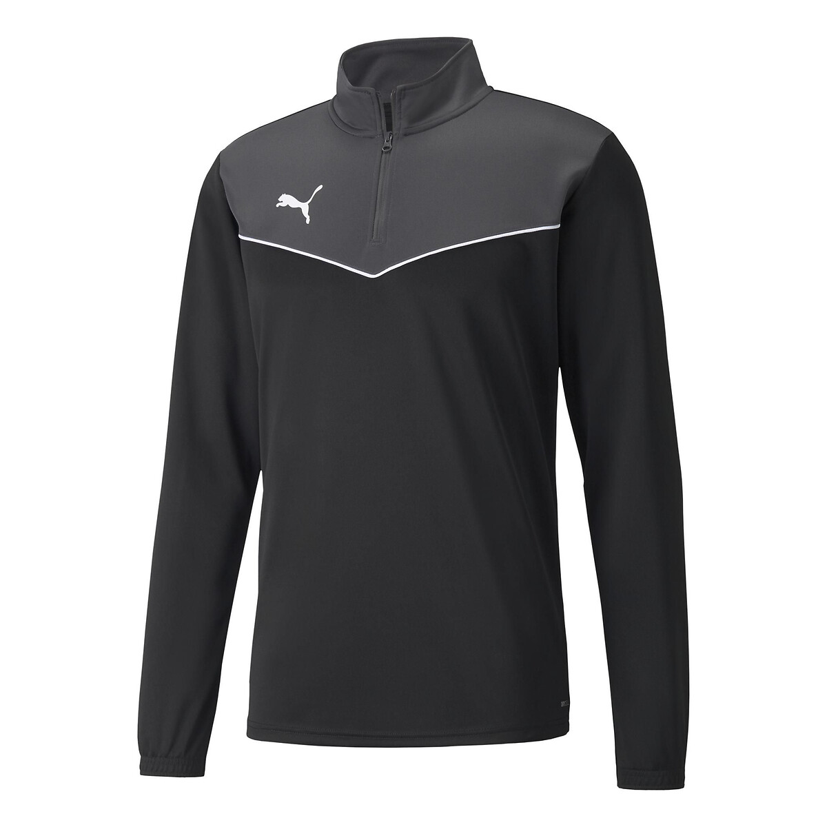 Sweat col montant gris chiné foncé, PUMA