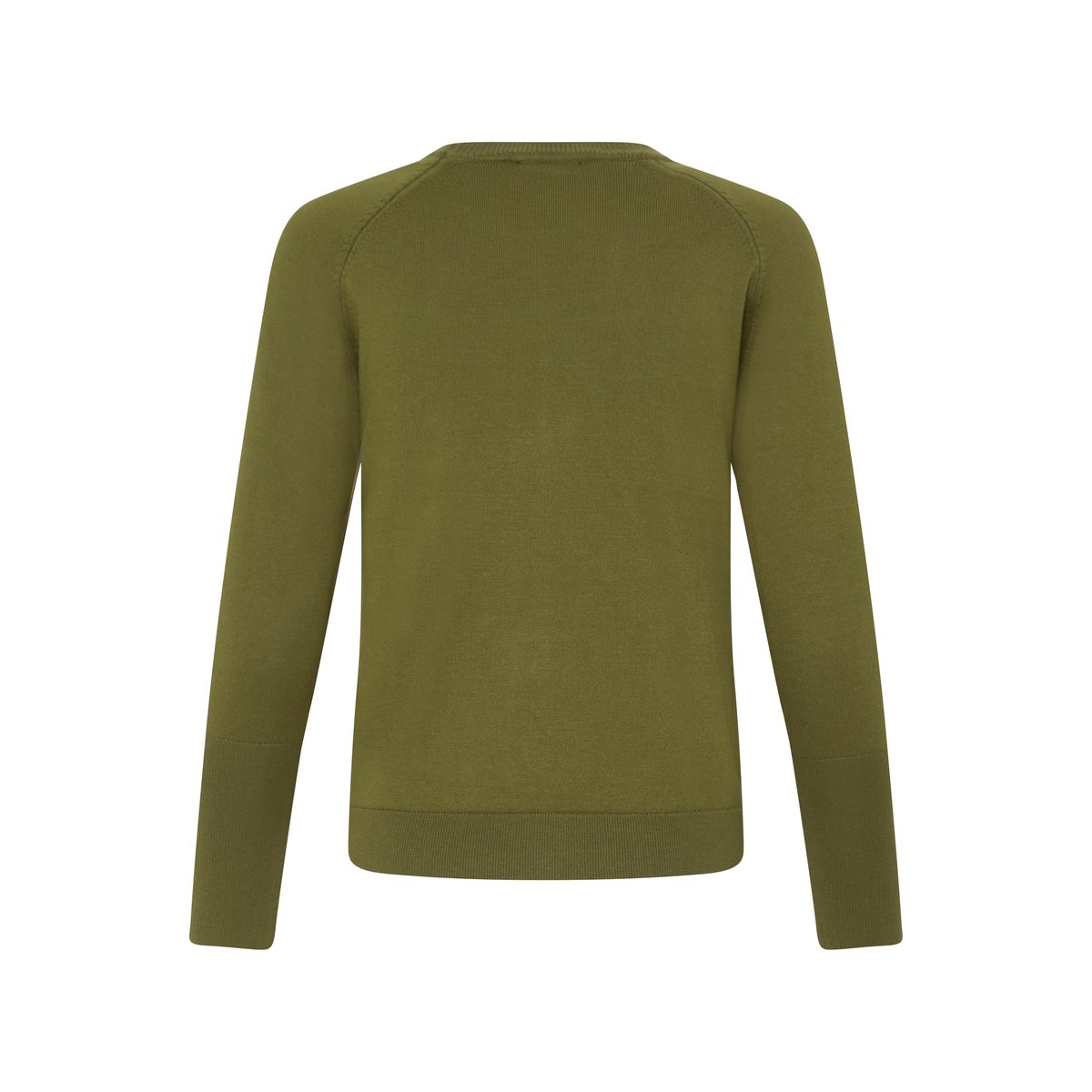 Pull en maille manches longues vert avocado, B.YOUNG