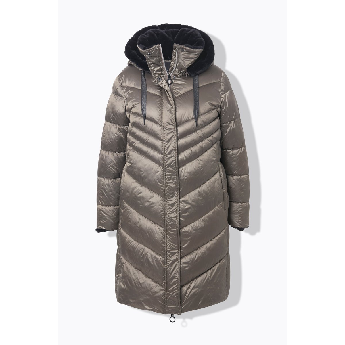 Manteau matelassé HYPAR, effet métallisé or, ULLA POPKEN