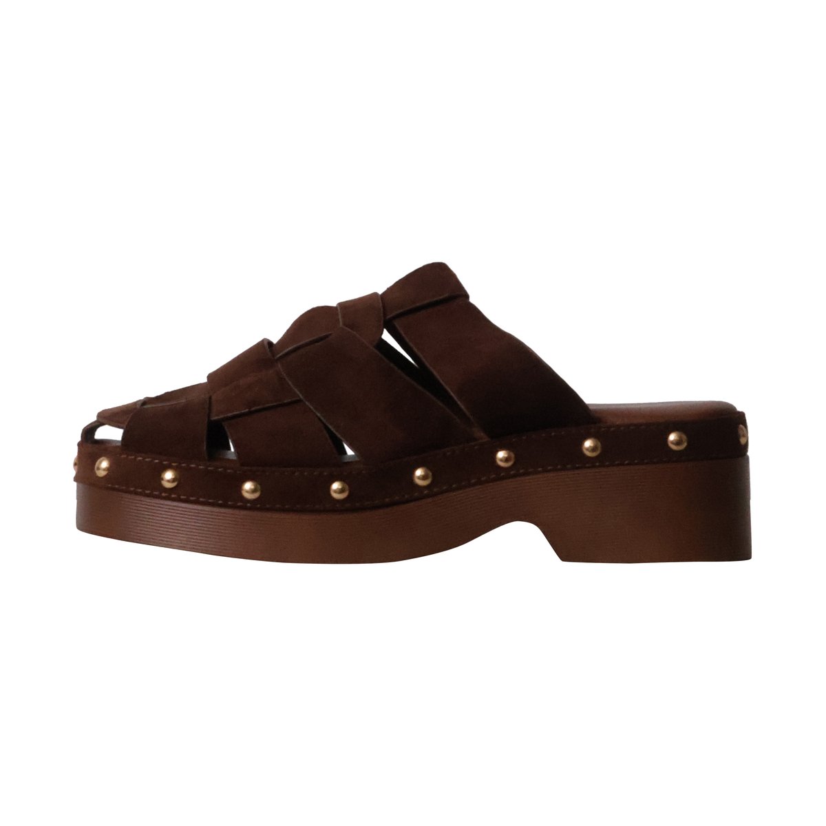 Mules à Enfiler marron, ENZA NUCCI