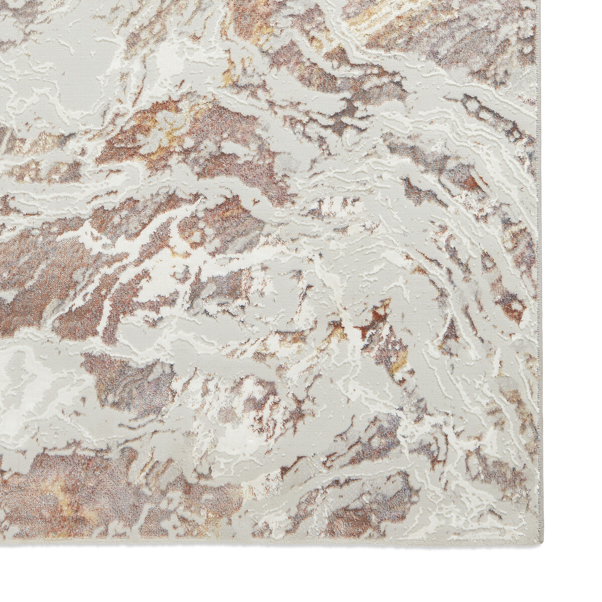 Modern Textured Marble Rug pink/blue, SO'HOME
