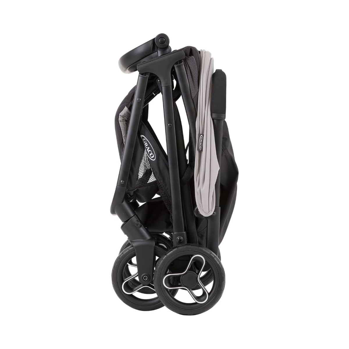 Myavo Poussette Stepple - gris couleur unique, GRACO