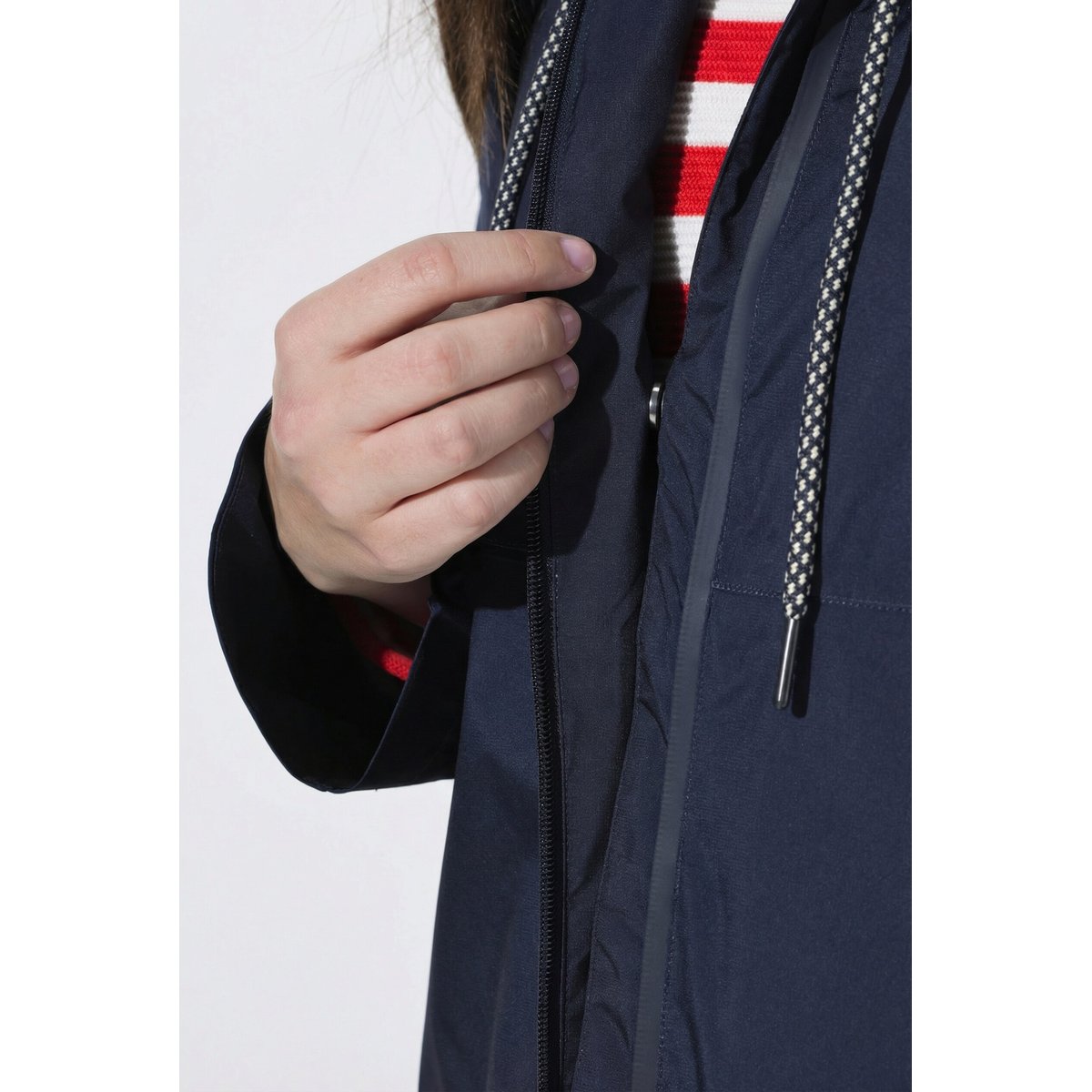 Veste technique HYPRAR à capuche marine, ULLA POPKEN