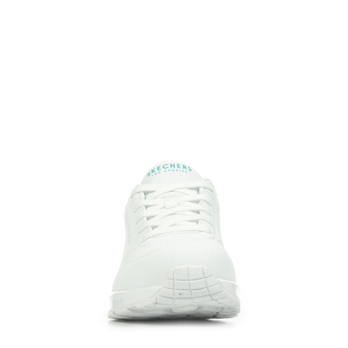 Basket à Lacets Pop Back white mint, SKECHERS