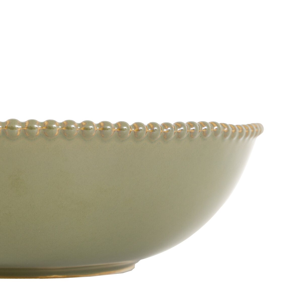 Set of 4 Harville Beaded Pasta Bowls in Olive olive, ÉDITÉ