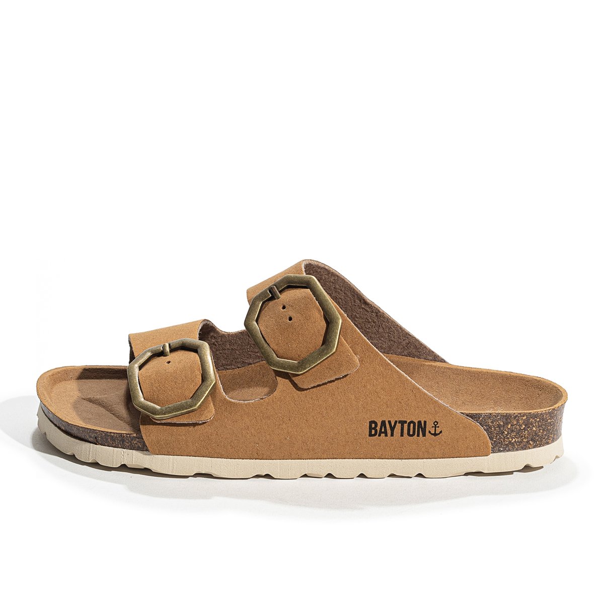 Sandales Vegan ATLAS camel, BAYTON