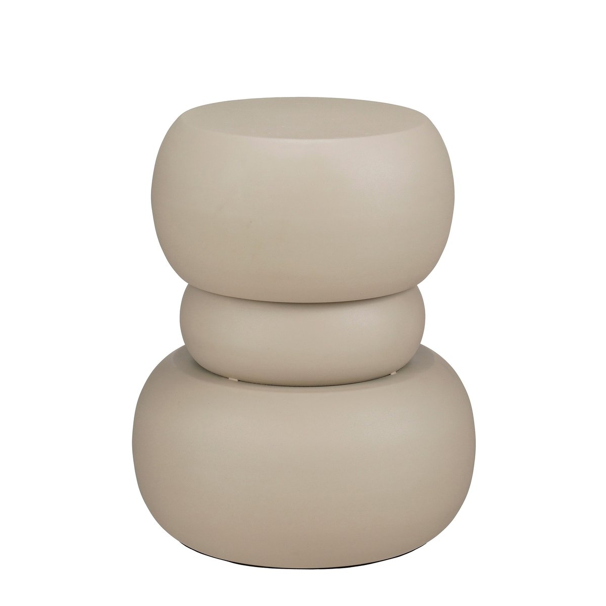Table d'appoint ZEA blanc cassé, MICA DECORATIONS