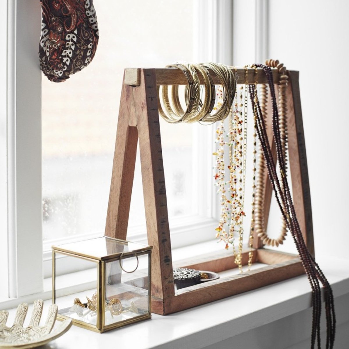 Boite verre cube décorative transparent, MADAM STOLTZ