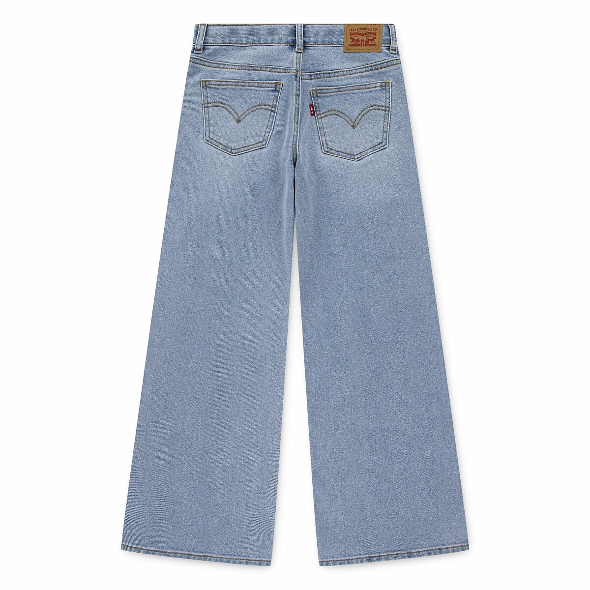 Jeans larghi, forma baggy denim blu chiaro, LEVI'S KIDS