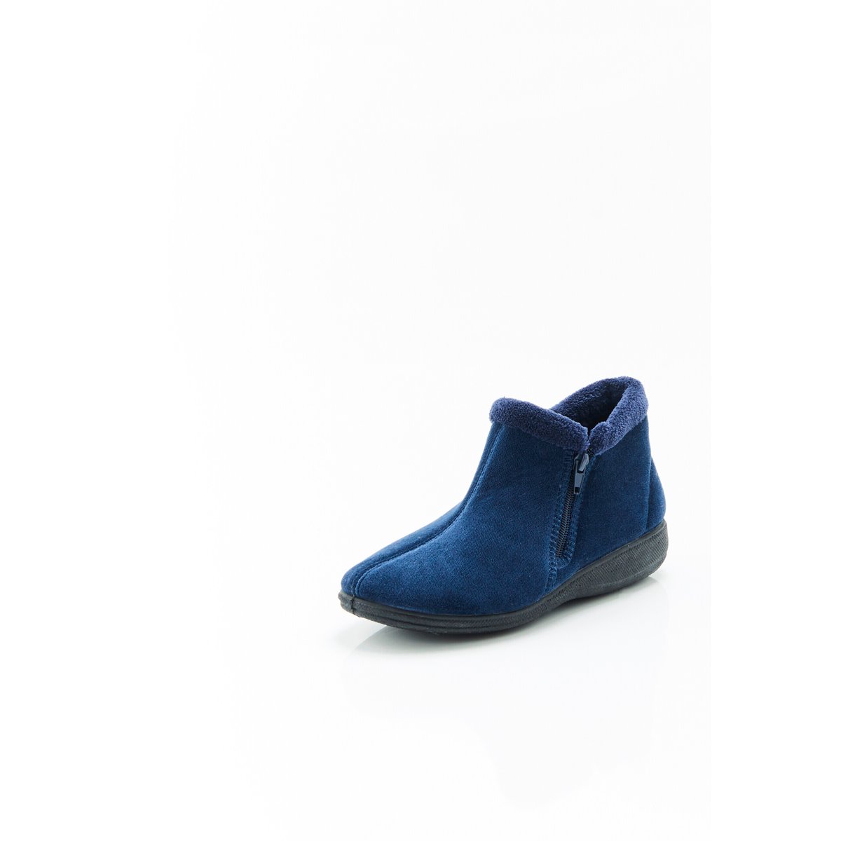 Pantoufles Charentaises Thermolactyl® bleu marine, DAMART