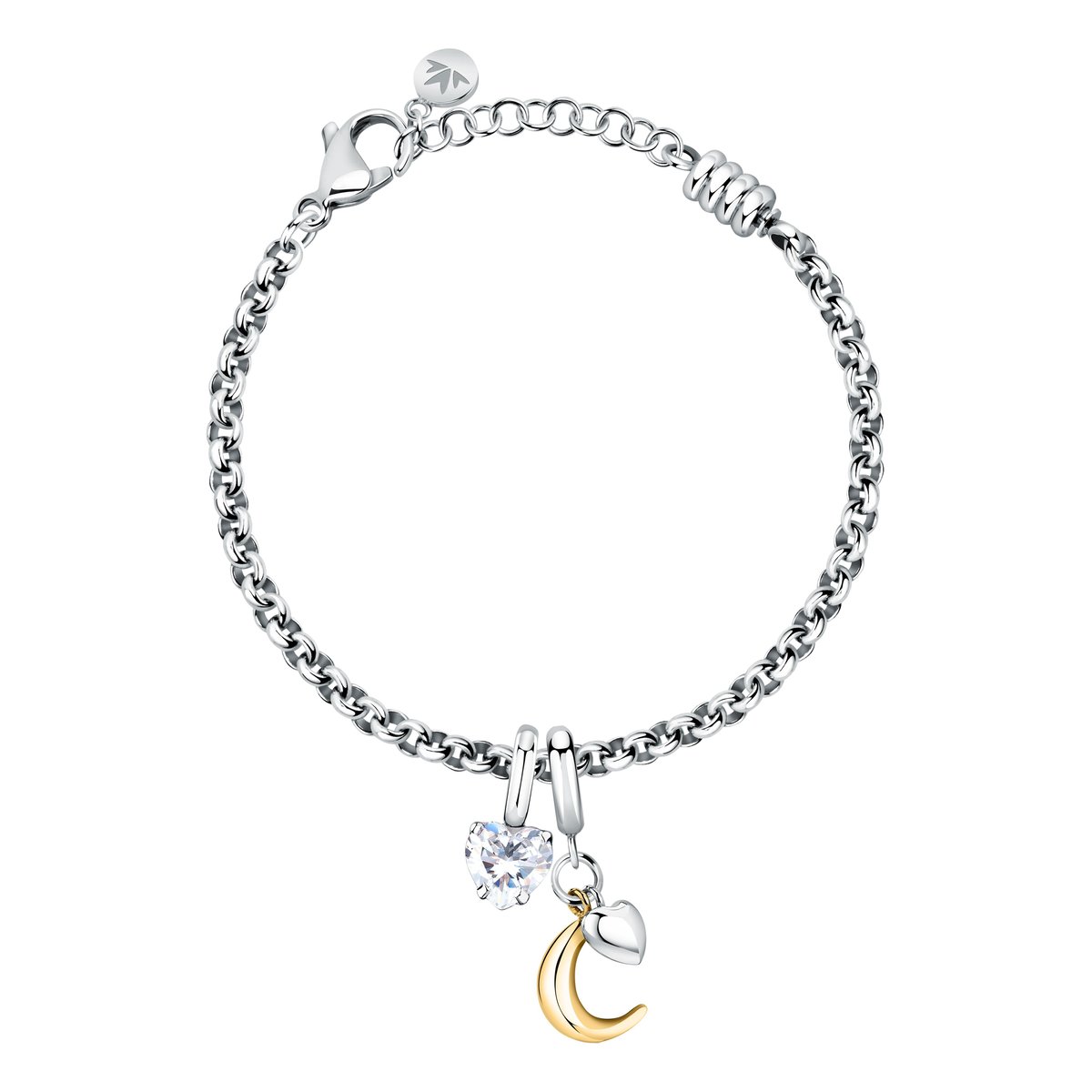 Bracelet DROPS stainless steel,yellow gold, MORELLATO