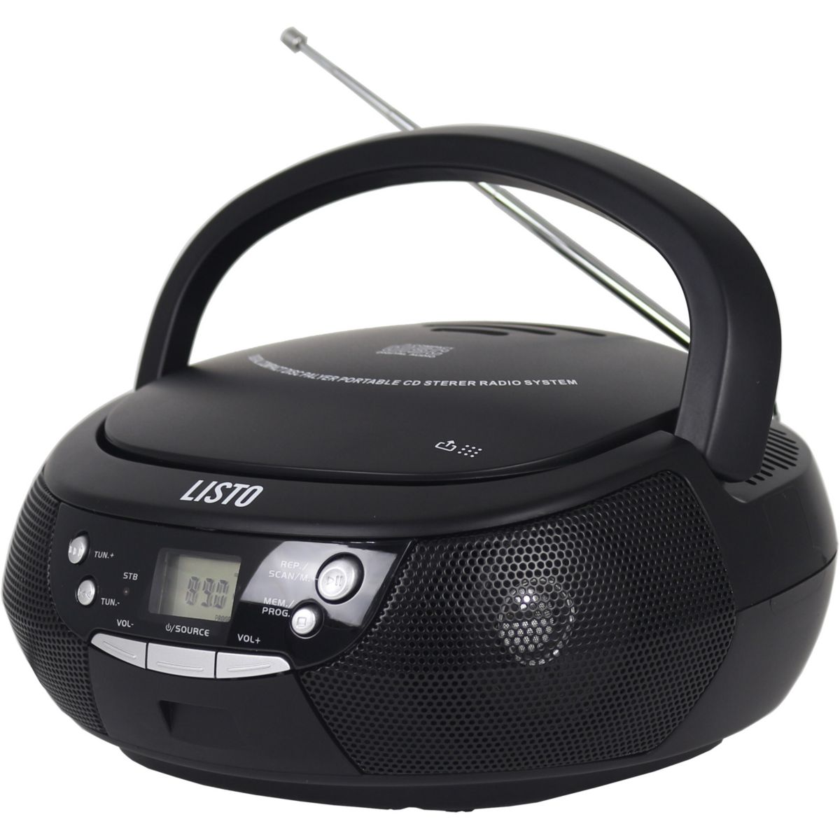 Radio CD RCD-503 couleur unique, LISTO
