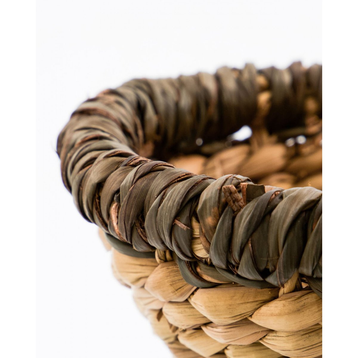 Lot de 2 paniers Logan naturel, marron, HOUSE DOCTOR