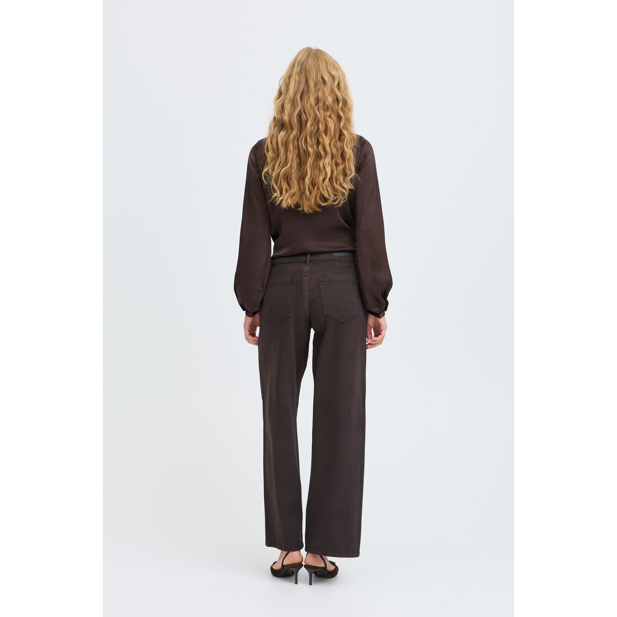 Jeans marron java, B.YOUNG