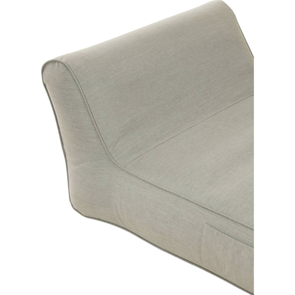 Matelas de détente pour bain de soleil gris, RECOLLECTION