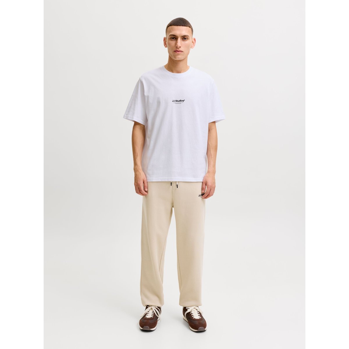 T-Shirt white 1, JACK & JONES