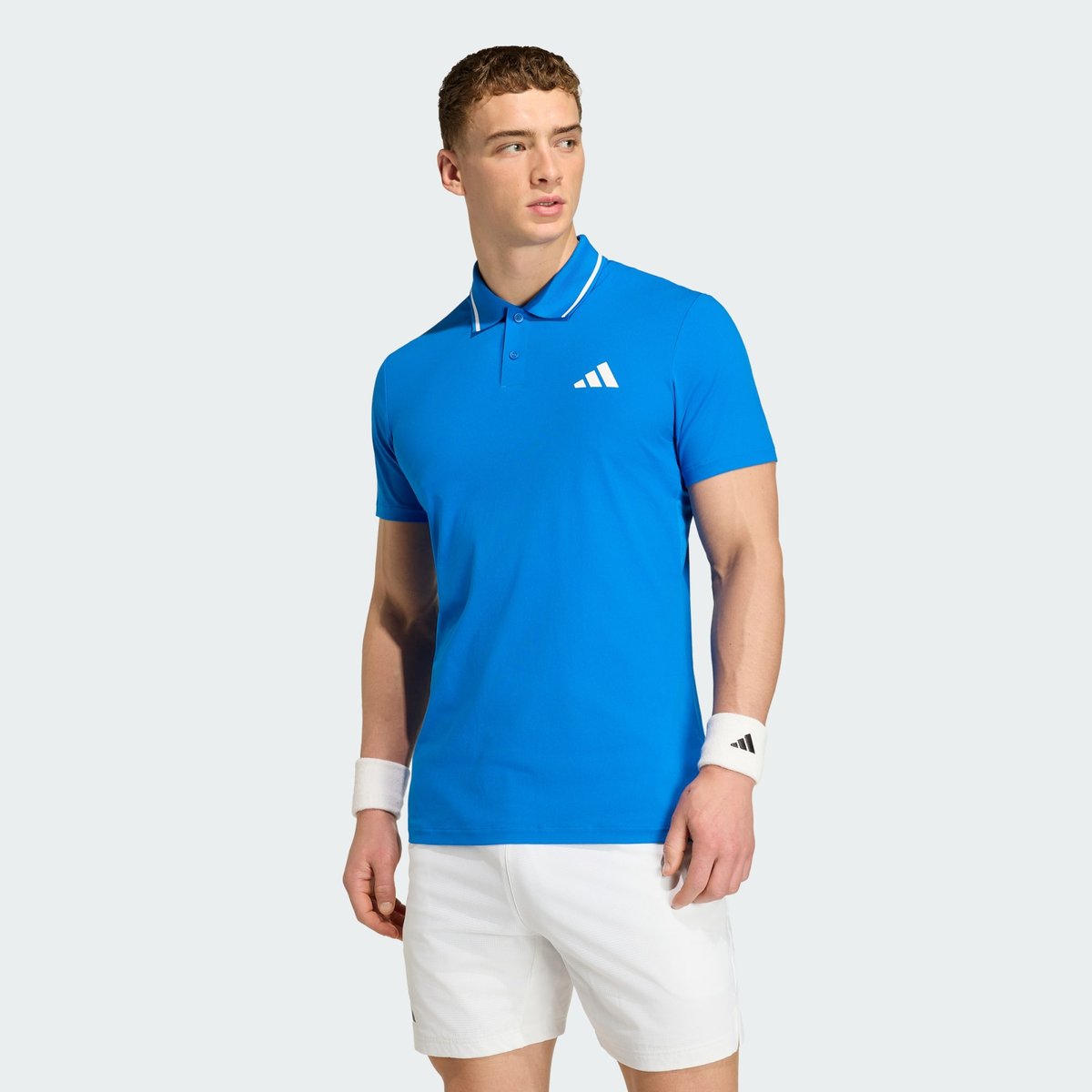 Polo Tennis Climacool Freelift Pro Polo Tennis Climacool Freelift Pro glow blue, adidas Performance