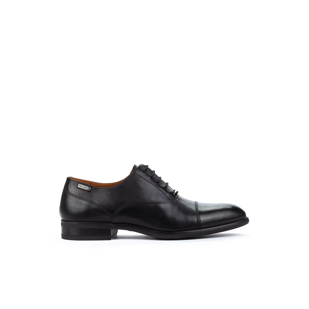 Chaussures à lacets cuir Bristol black, PIKOLINOS