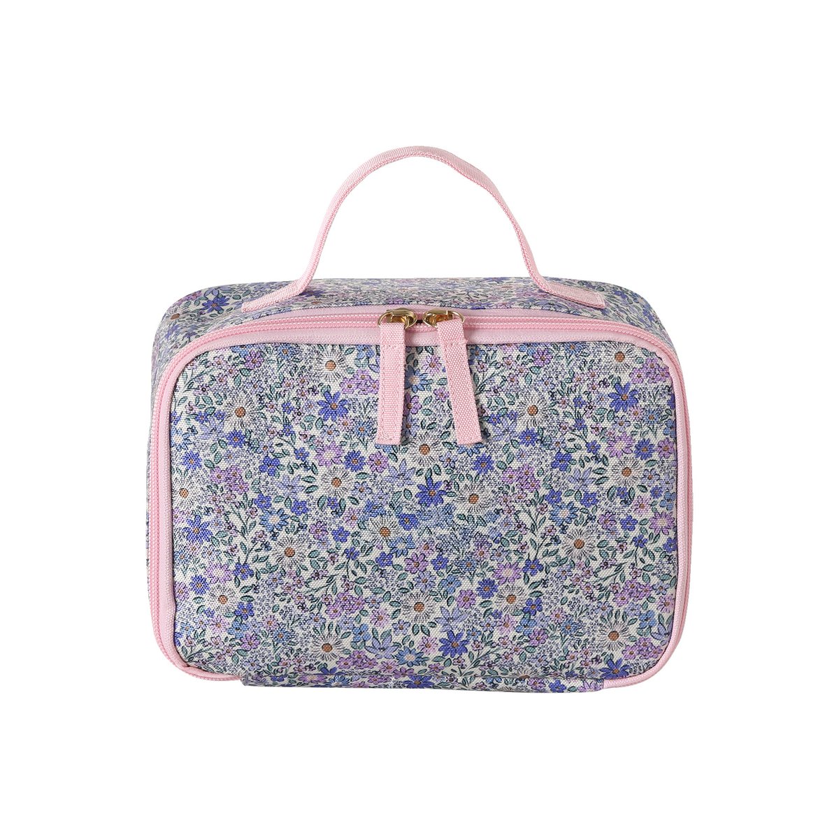 Sac à goûter polyester lilas poudré, VERTBAUDET