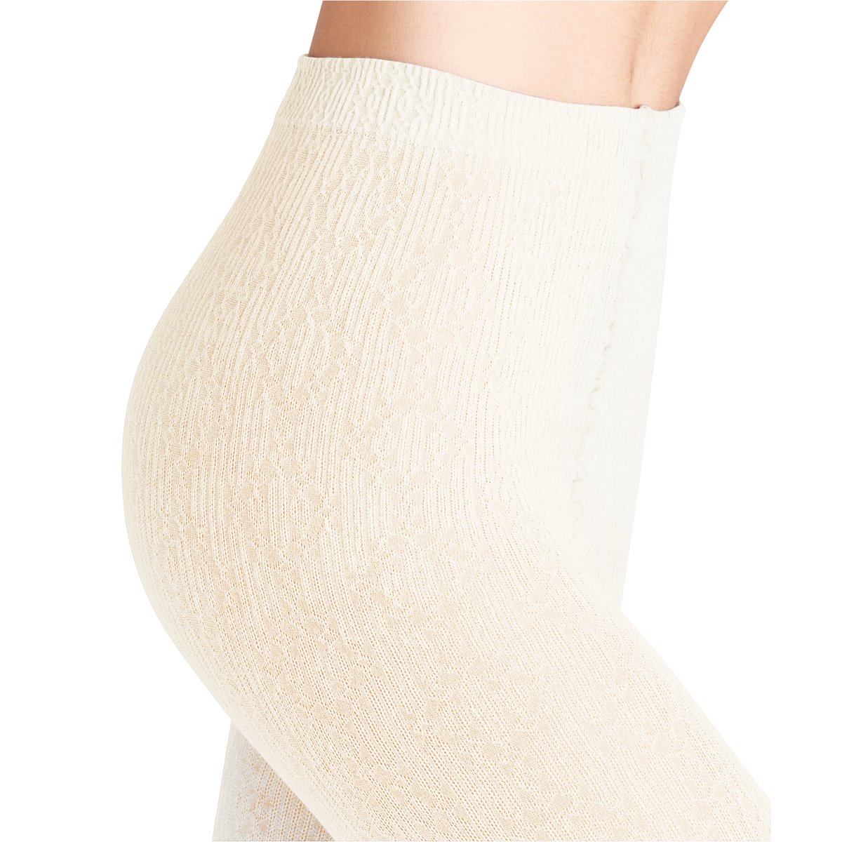 Collant Temple Angel 60 Semi-opaque blanc perle, FALKE