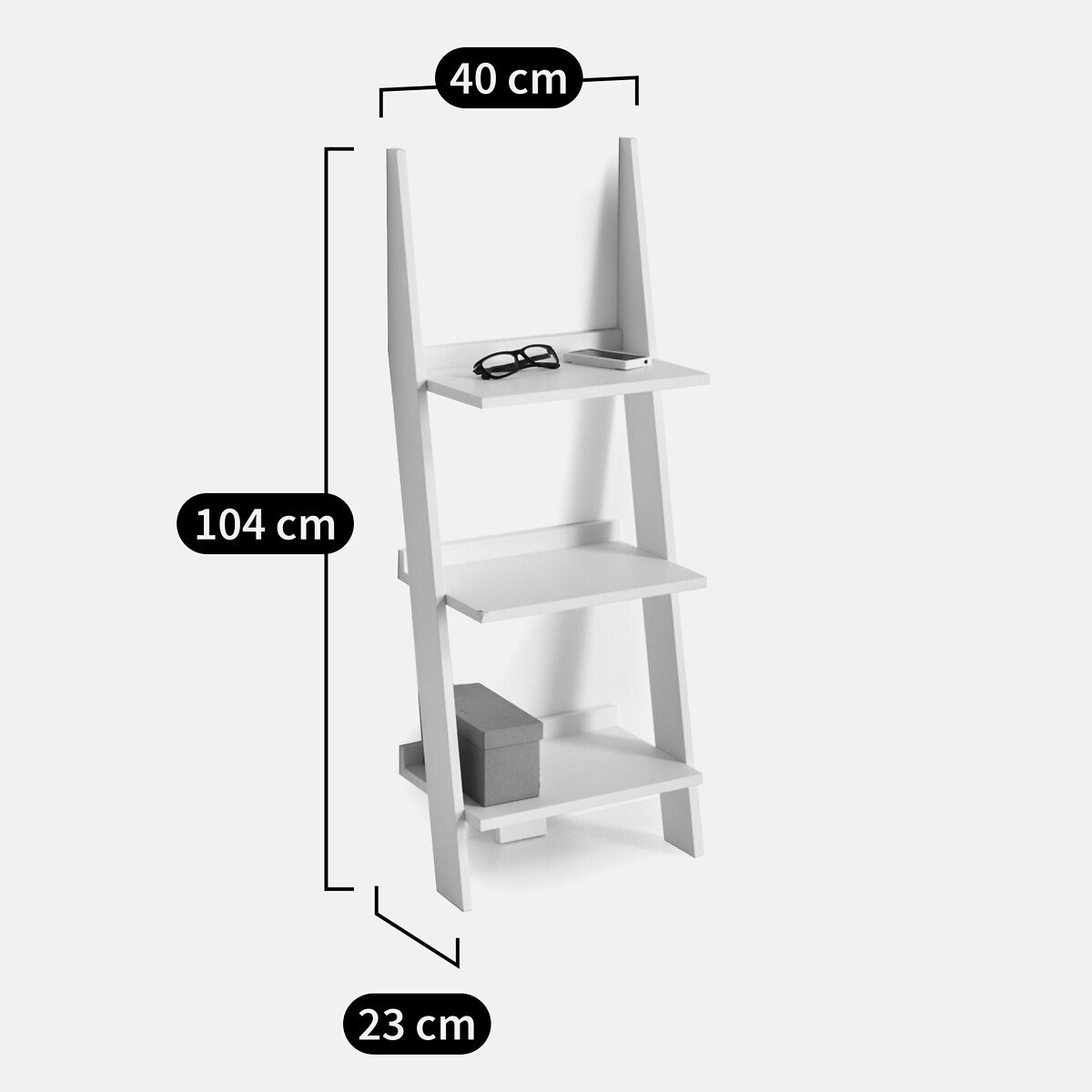 Mini étagère domeno bois clair naturel, LA REDOUTE INTERIEURS
