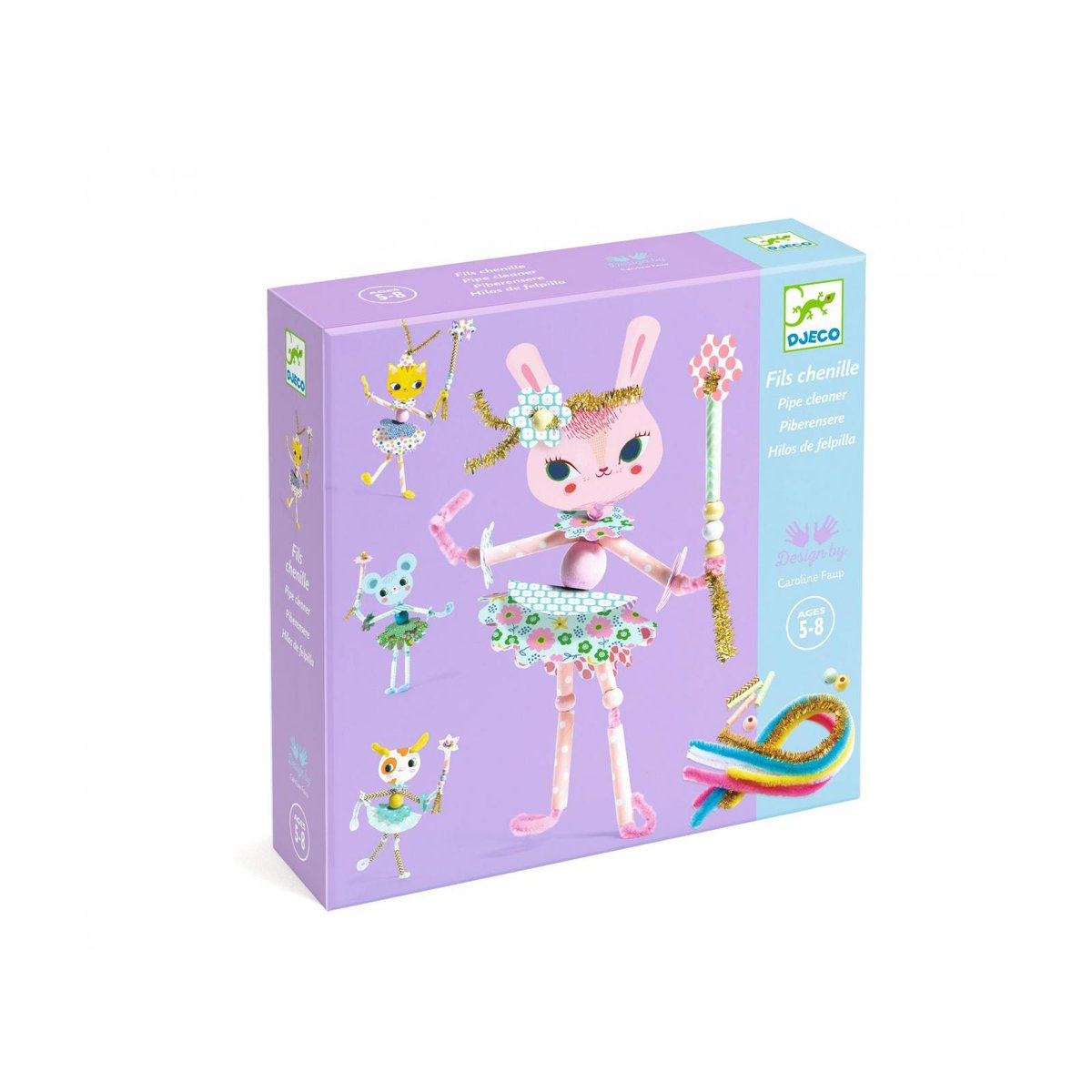 Papier créatif - Mes fées à moi multicolore, DJECO