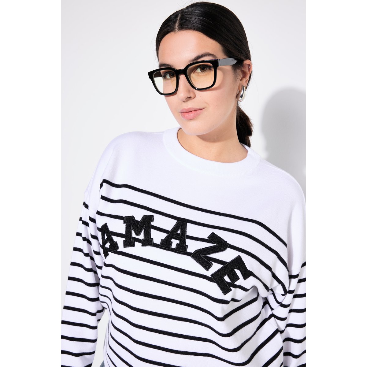 Pull, oversized blanc cassé, STUDIO UNTOLD